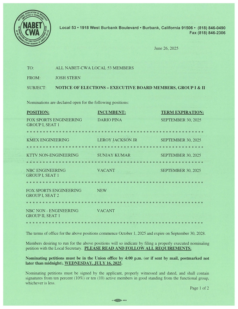 Notice of Election EB Page1