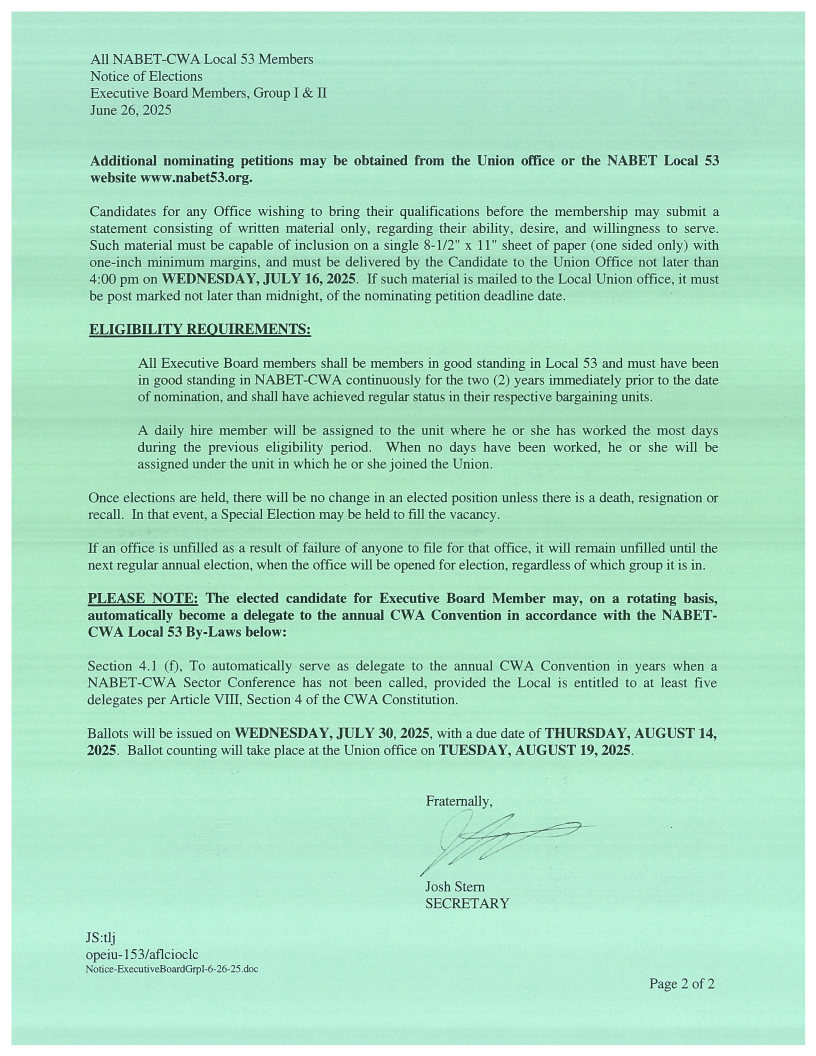 Notice of Election EB Page2